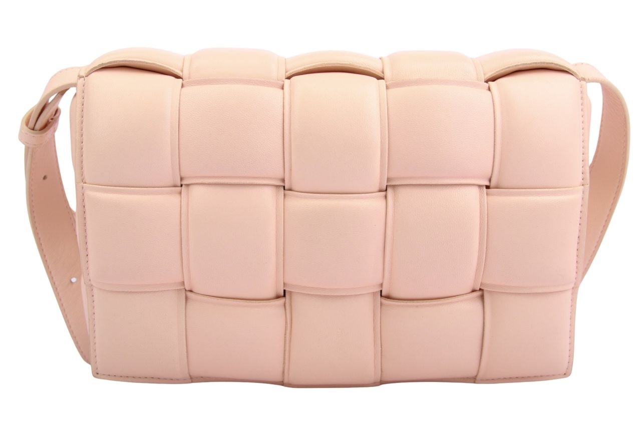 Bottega Veneta Padded Cassette Rosa