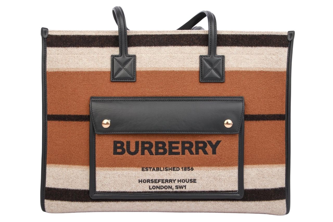 Burberry Henkeltasche Freya Braun