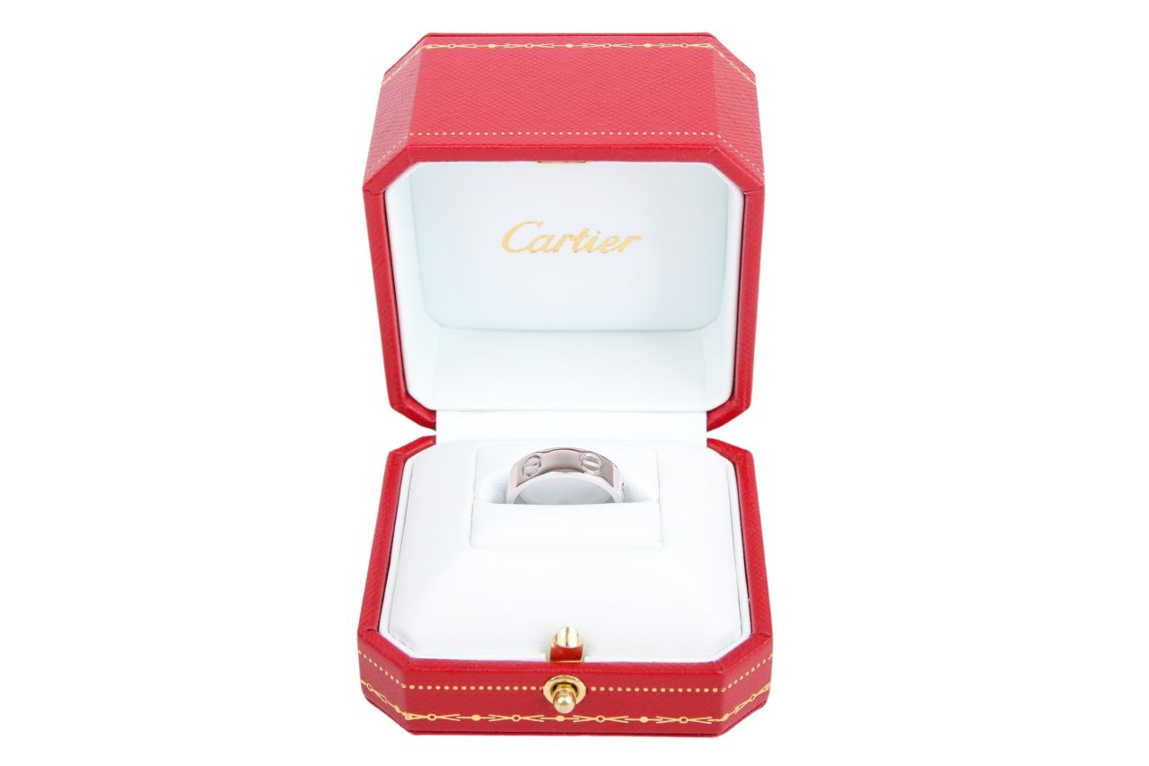 Cartier Love Ring 750er Weißgold Gr. 52