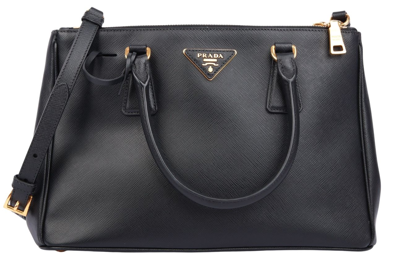 Prada Galleria Saffiano Medium Schwarz