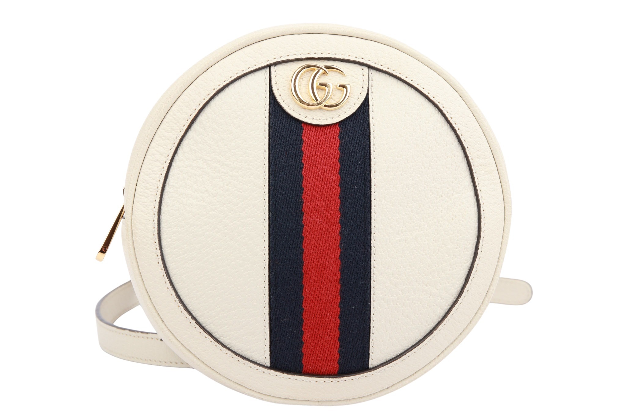 Gucci Ophidia Round Bag Mini Creme