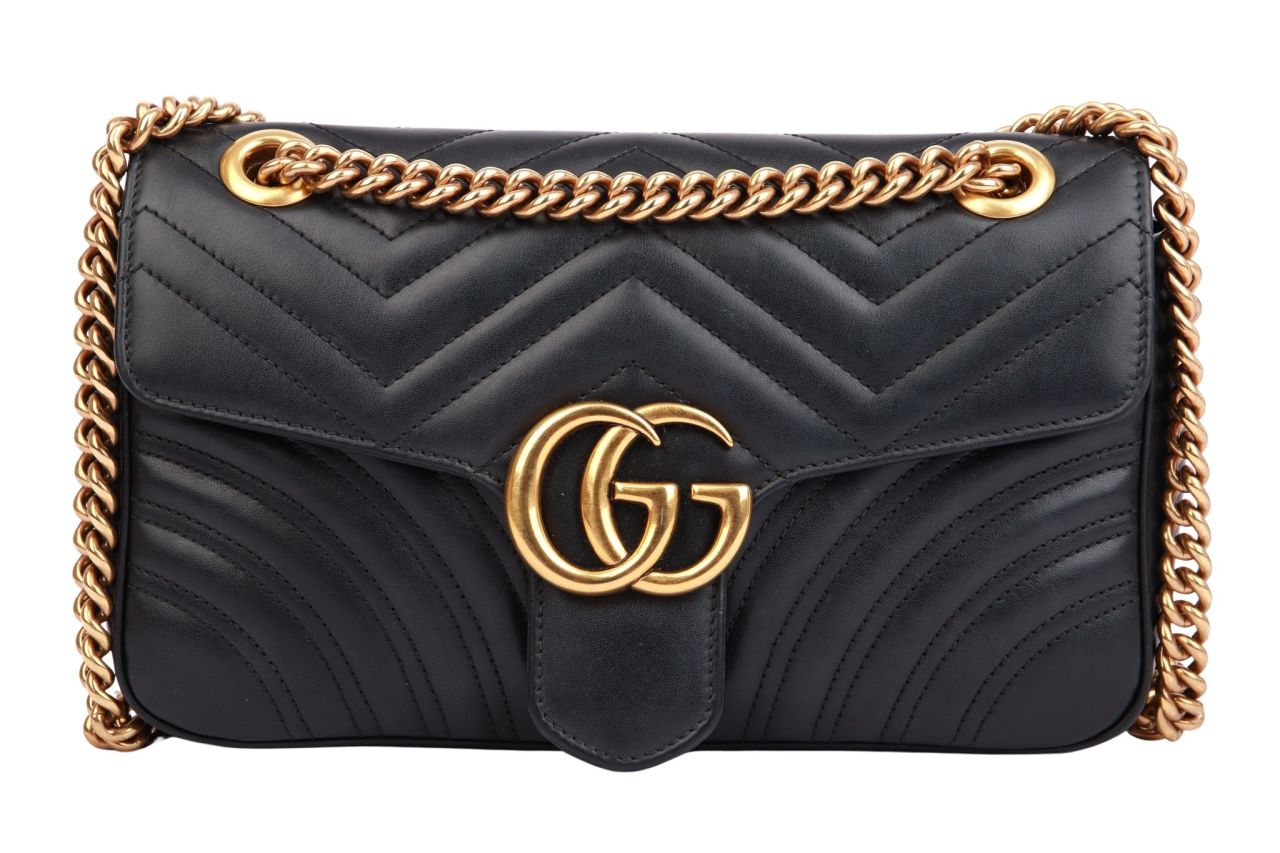 Gucci Marmont Medium Schwarz