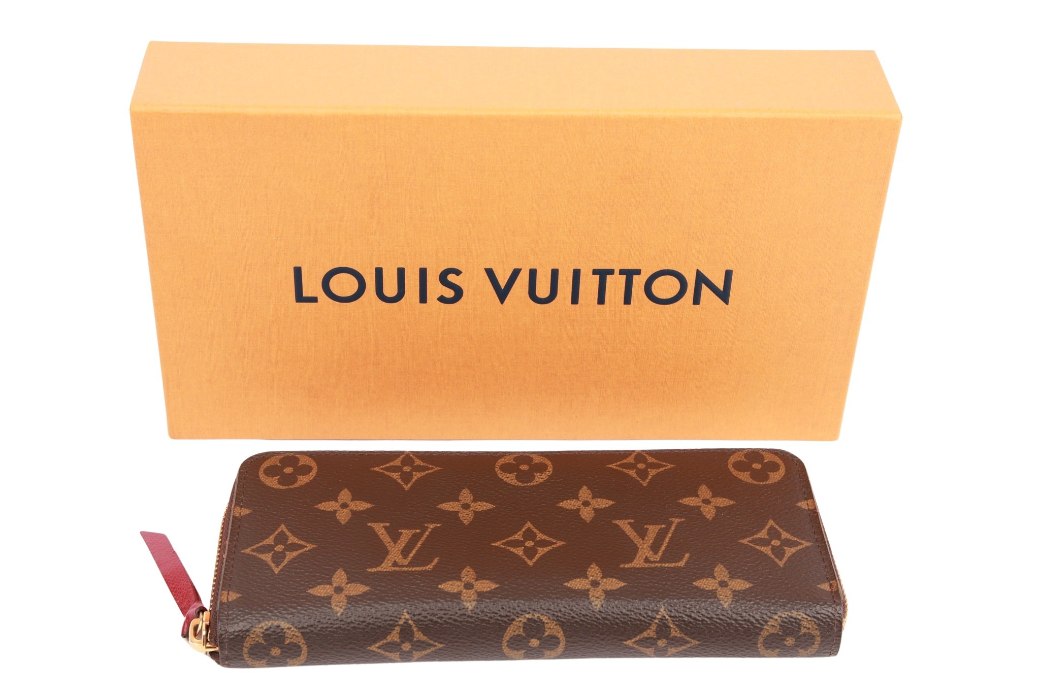 Louis Vuitton Cleménce Geldbörse Monogram Canvas