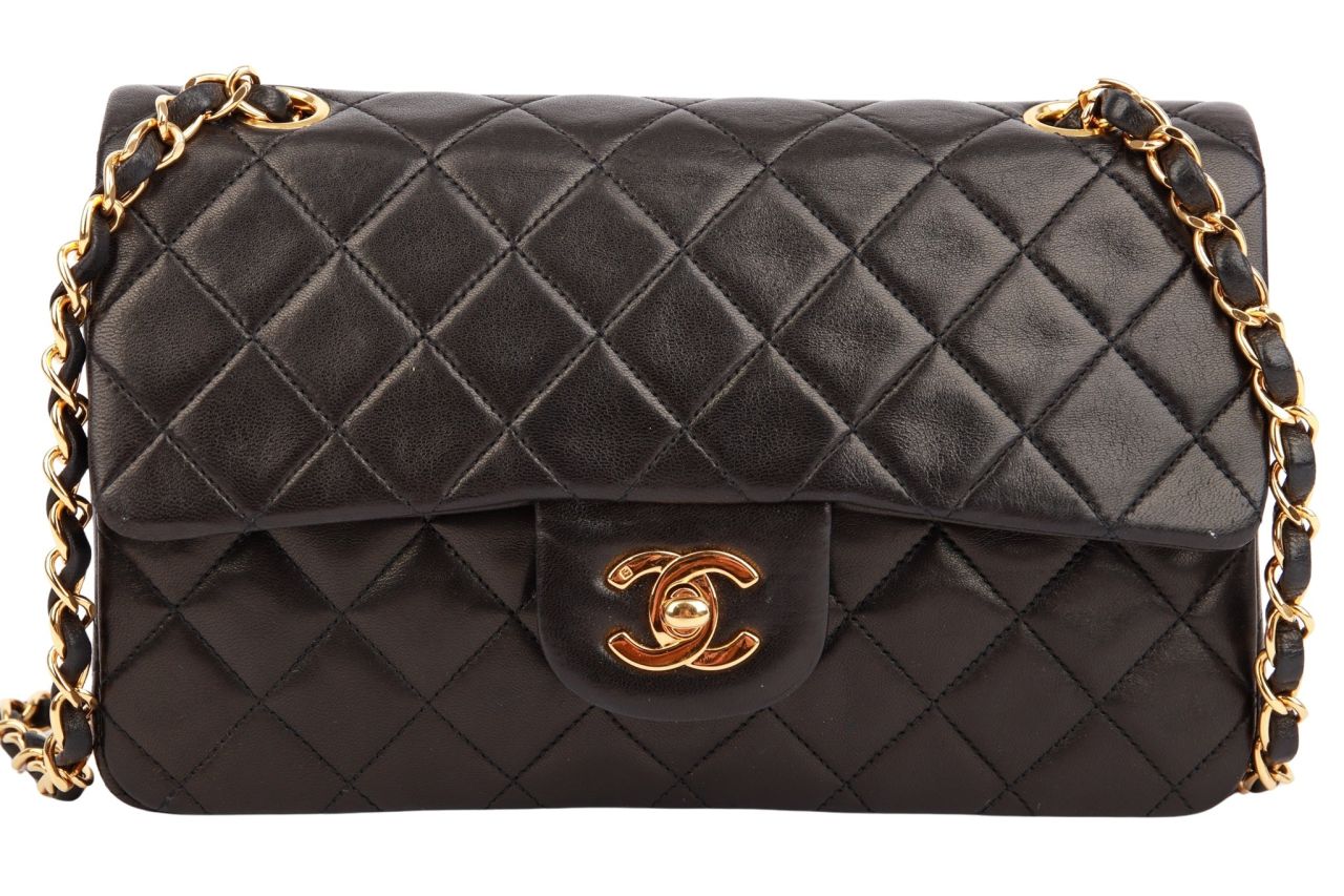 Chanel Timeless Classic Double Flap Small Schwarz