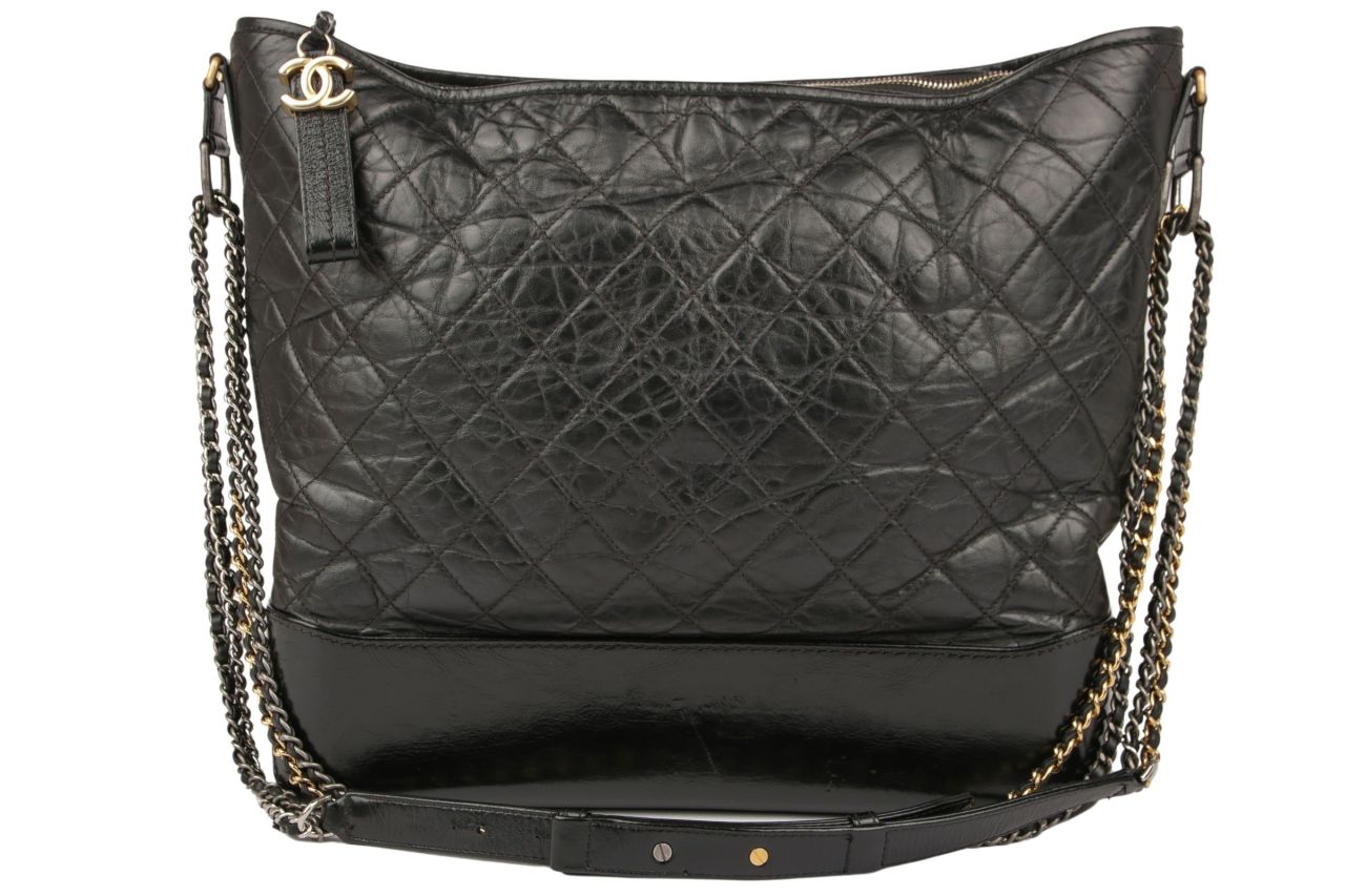 Chanel Gabrielle hobo bag large black