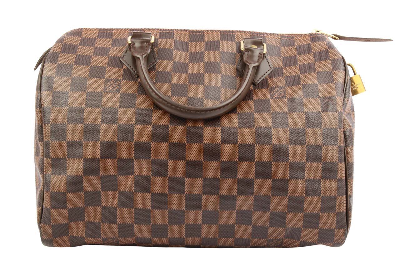 Louis Vuitton Speedy 30 Damier Ebene Canvas