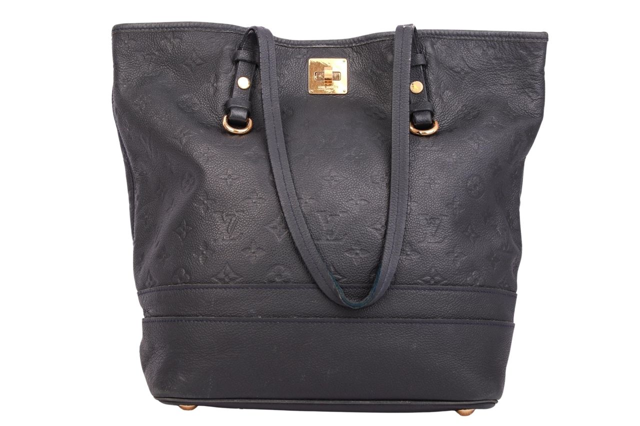 Louis Vuitton Citadine PM Monogram Empreinte Schwarz