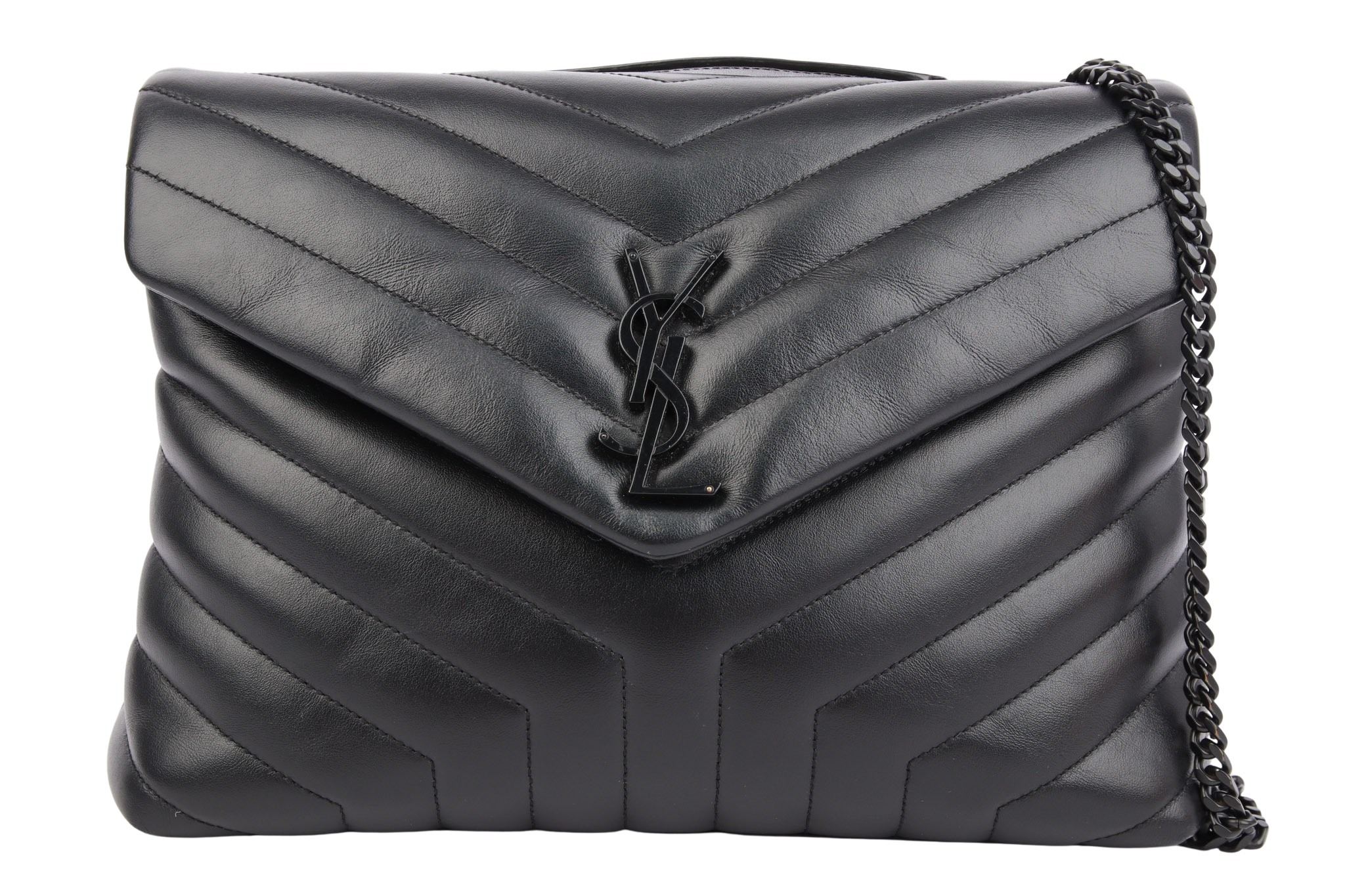 Saint Laurent Lou Lou Medium Schwarz