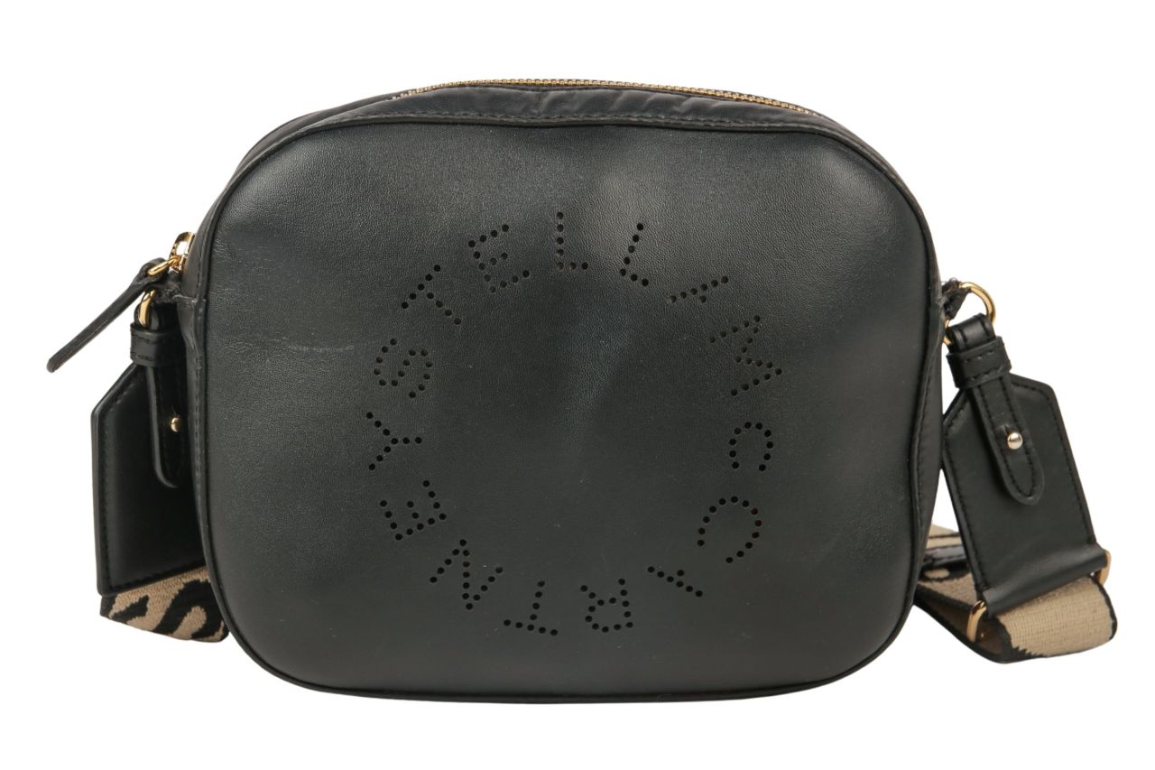 Stella McCartney Small Logo Crossbody Bag Black