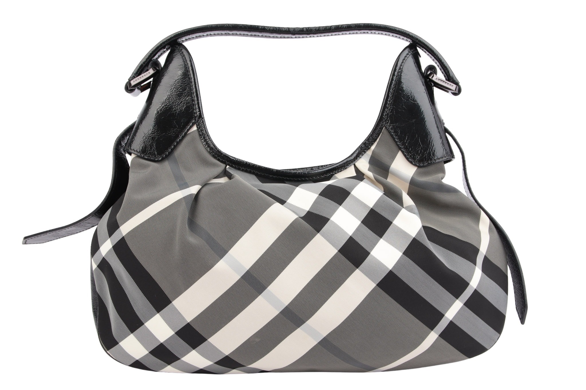 Burberry Umhängetasche Nova Check Schwarz
