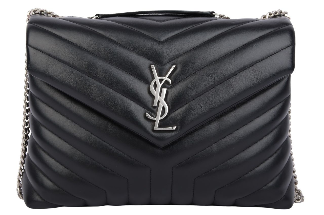 Saint Laurent Lou Lou Medium Schwarz