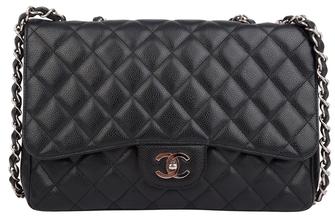 Chanel Classic Flap Maxi Schwarz