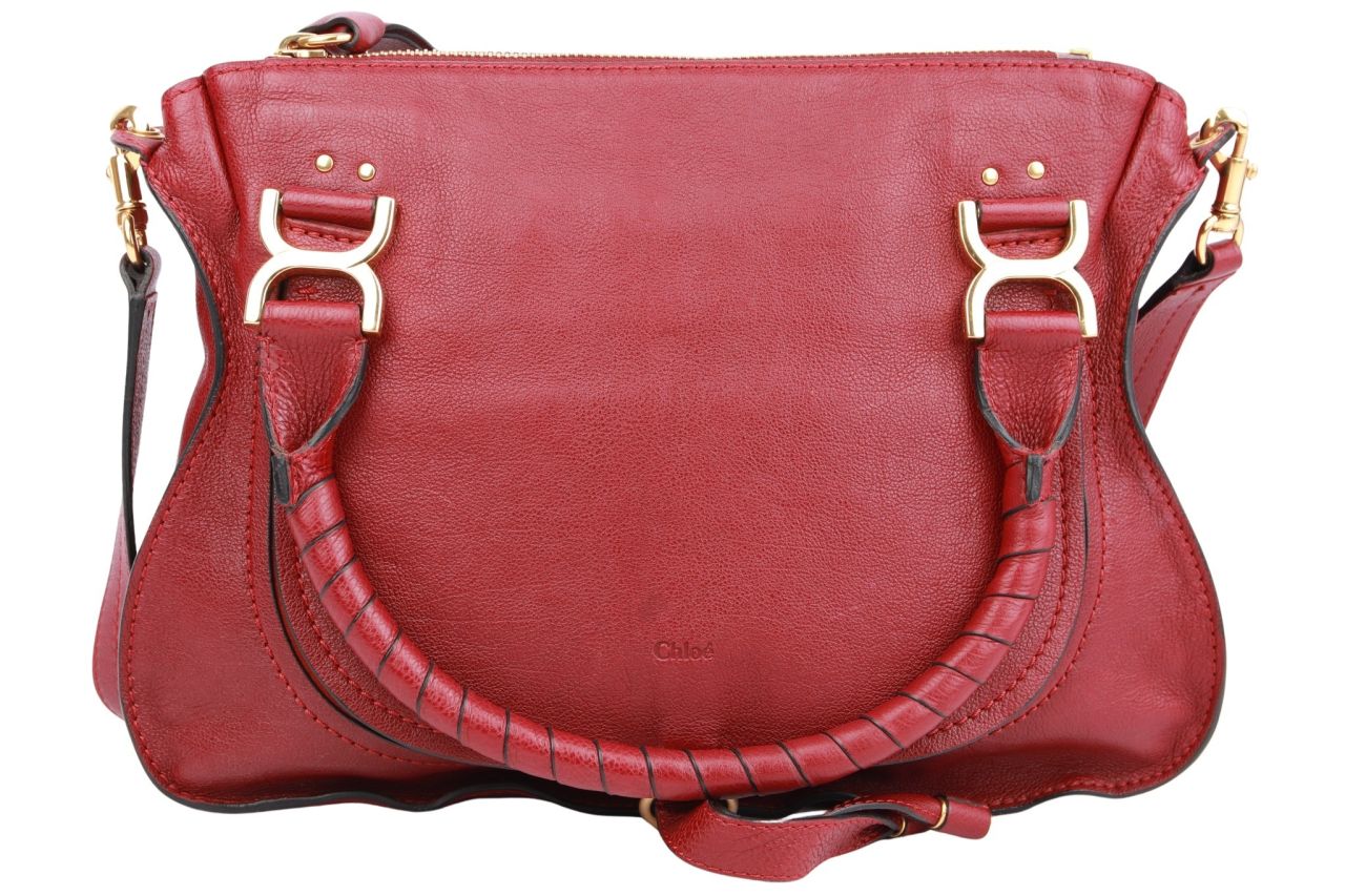 Chloé Marcie Medium Bordeaux