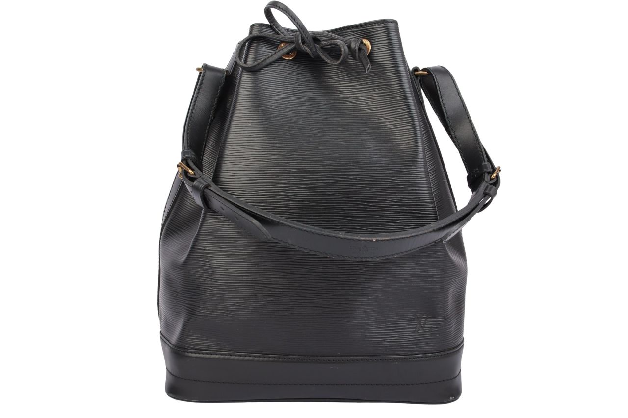 Louis Vuitton Sac Noé Epi Leder Schwarz