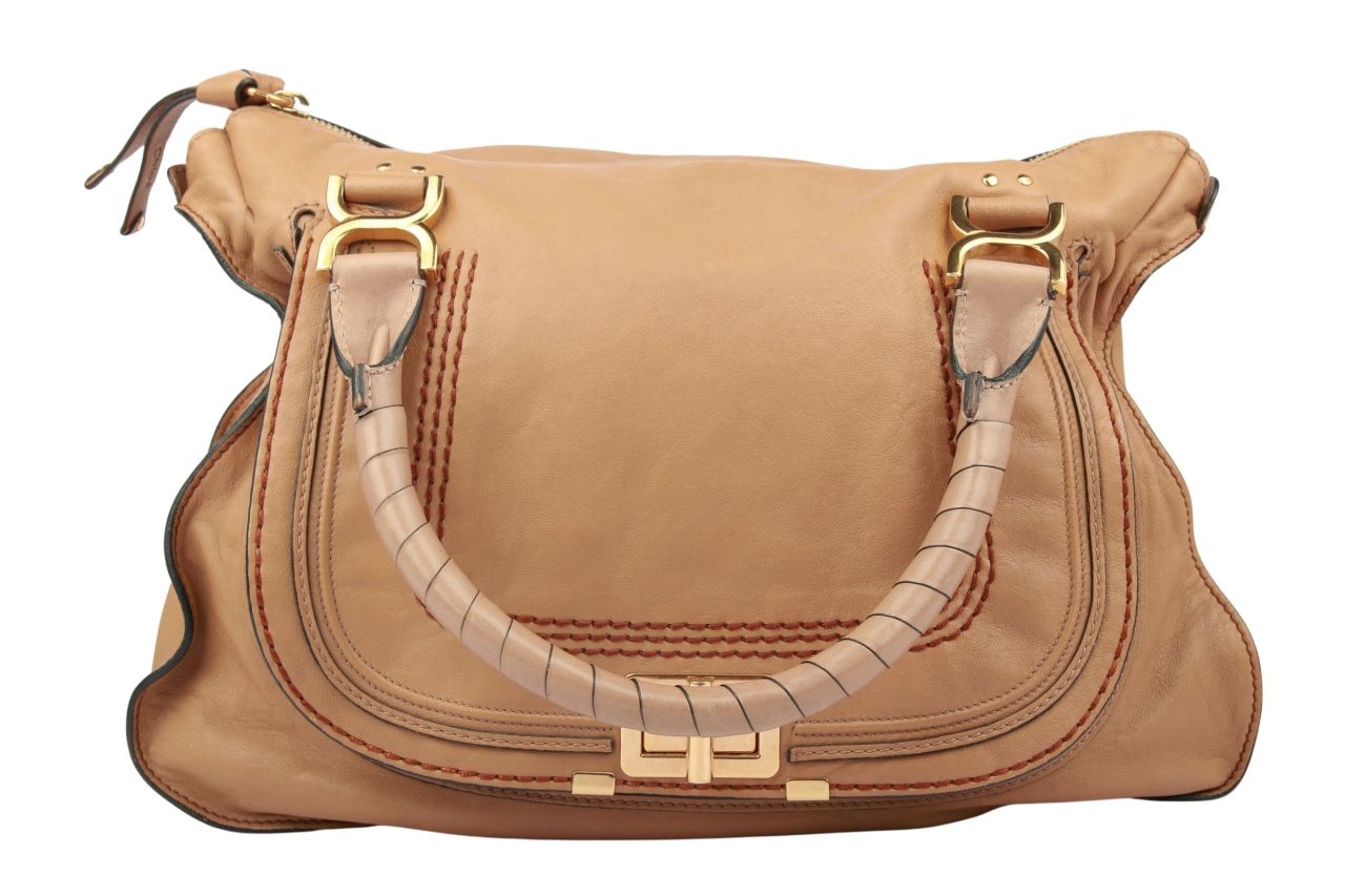 Chloé Marcie Large Hellbraun Leder