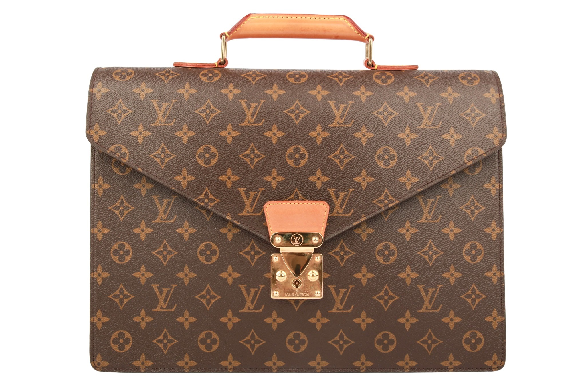 Louis Vuitton Porte Documents Monogram Canvas