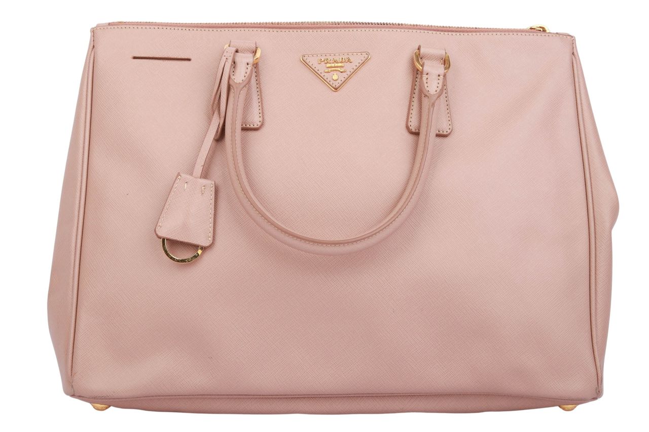 Prada Saffiano Tote Bag Altrosa