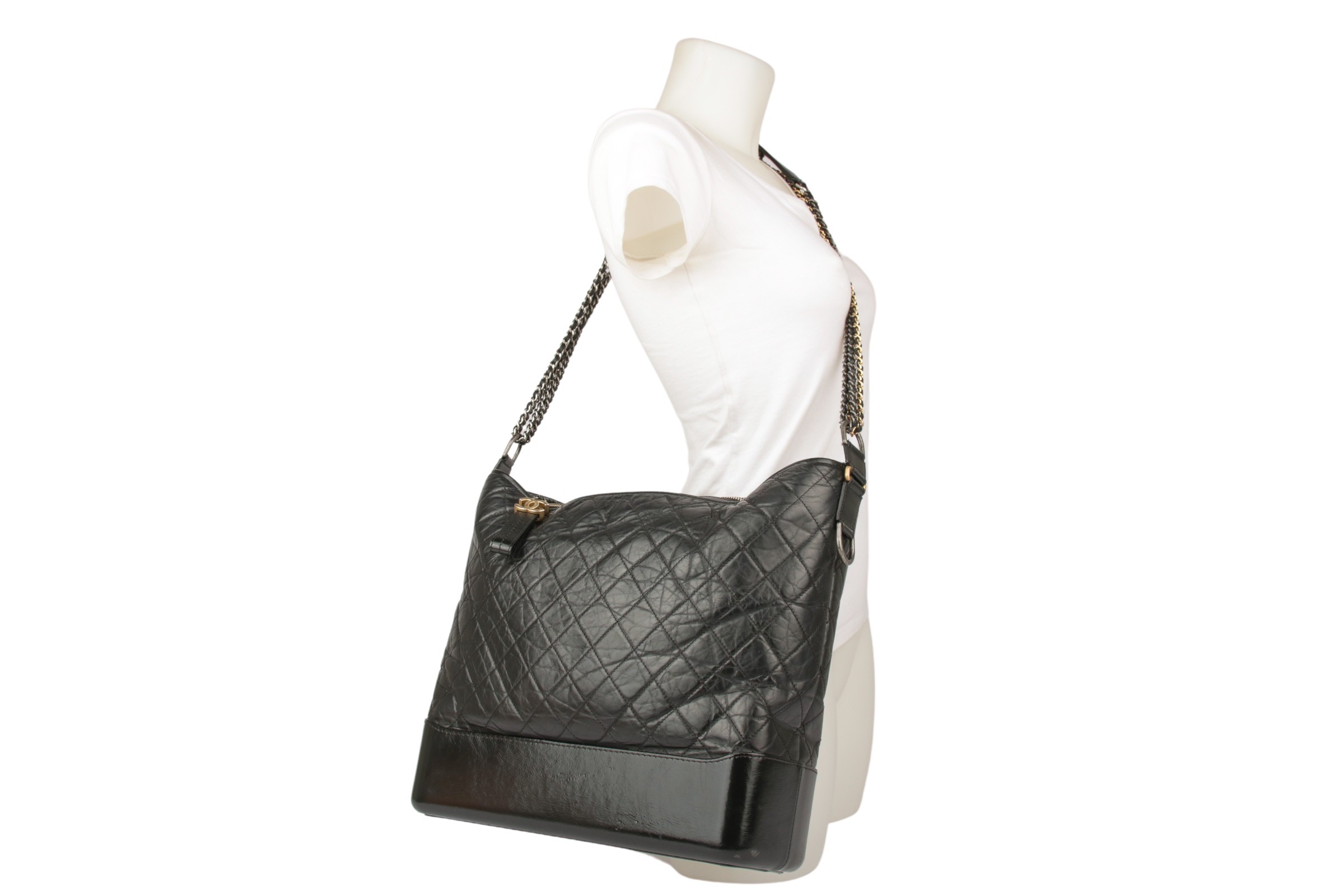 Chanel Gabrielle Hobo Bag Large schwarz