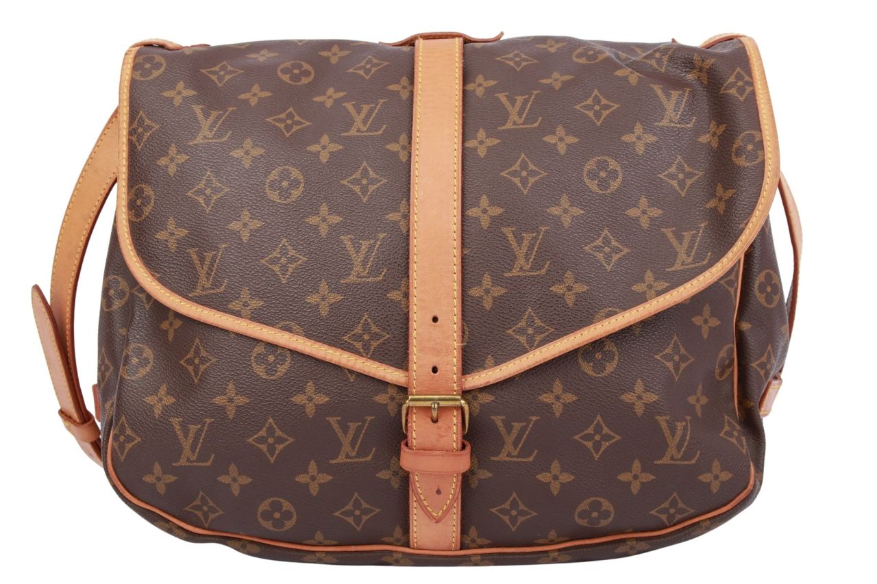 Louis Vuitton Saumur 35 Monogram Canvas