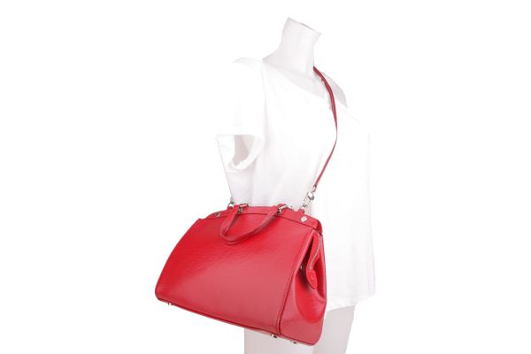 Louis Vuitton Brea MM Epi Leder Rot