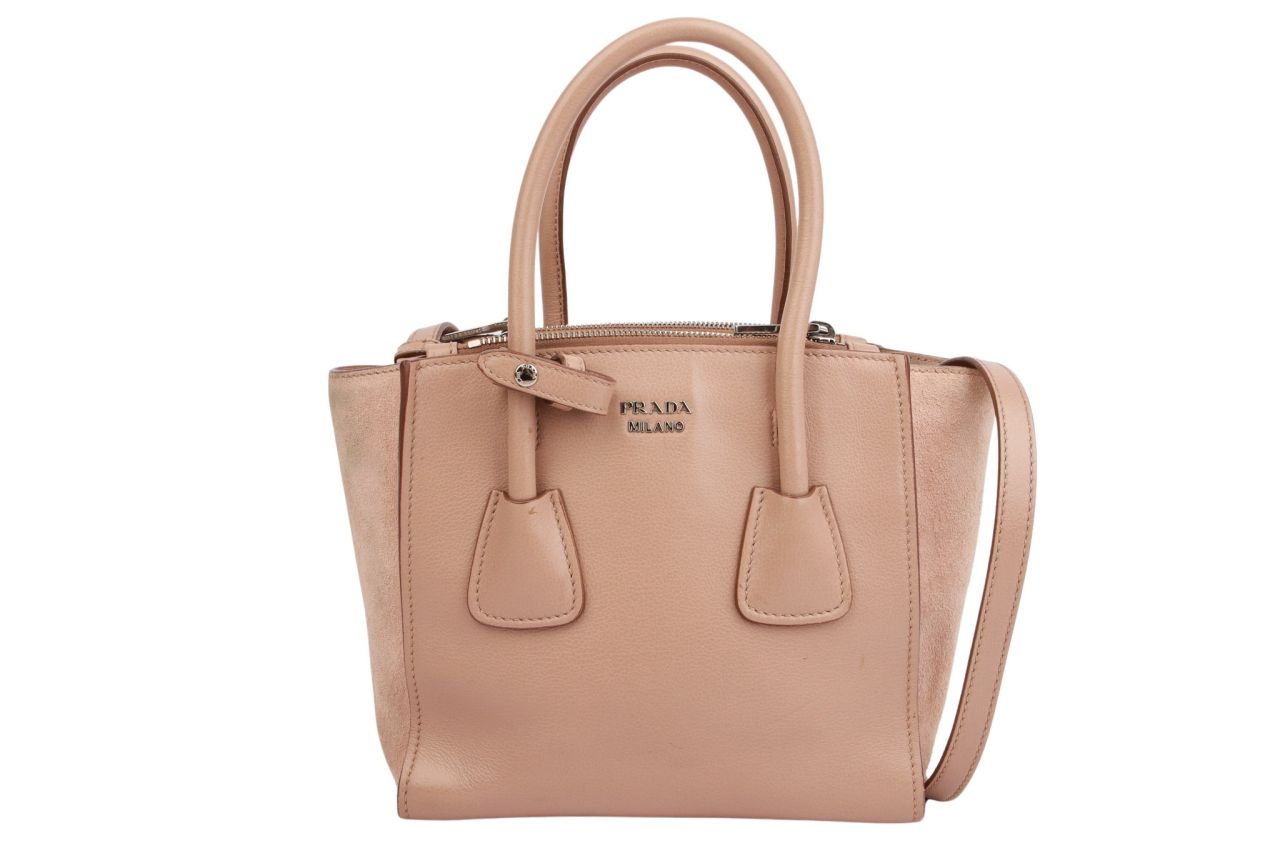 Prada Twin Pocket Tote Rosé