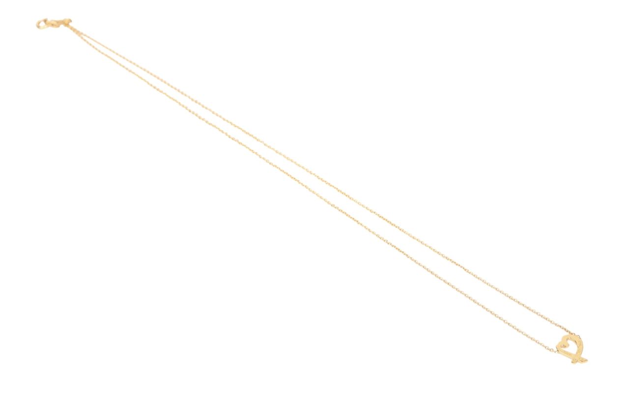 Tiffany & Co. Paloma Picasso Loving Heart Anhänger 18K Gold