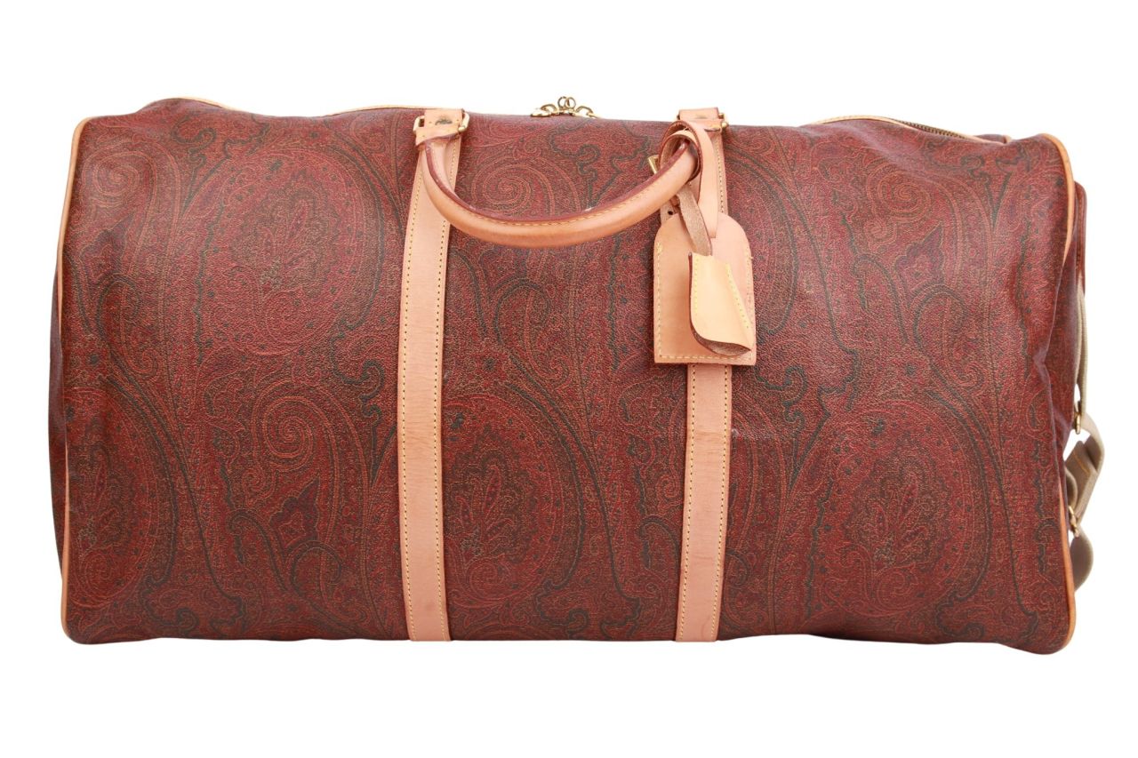 Etro Boston Bag 60 Paisley Inkl. Schulterriemen