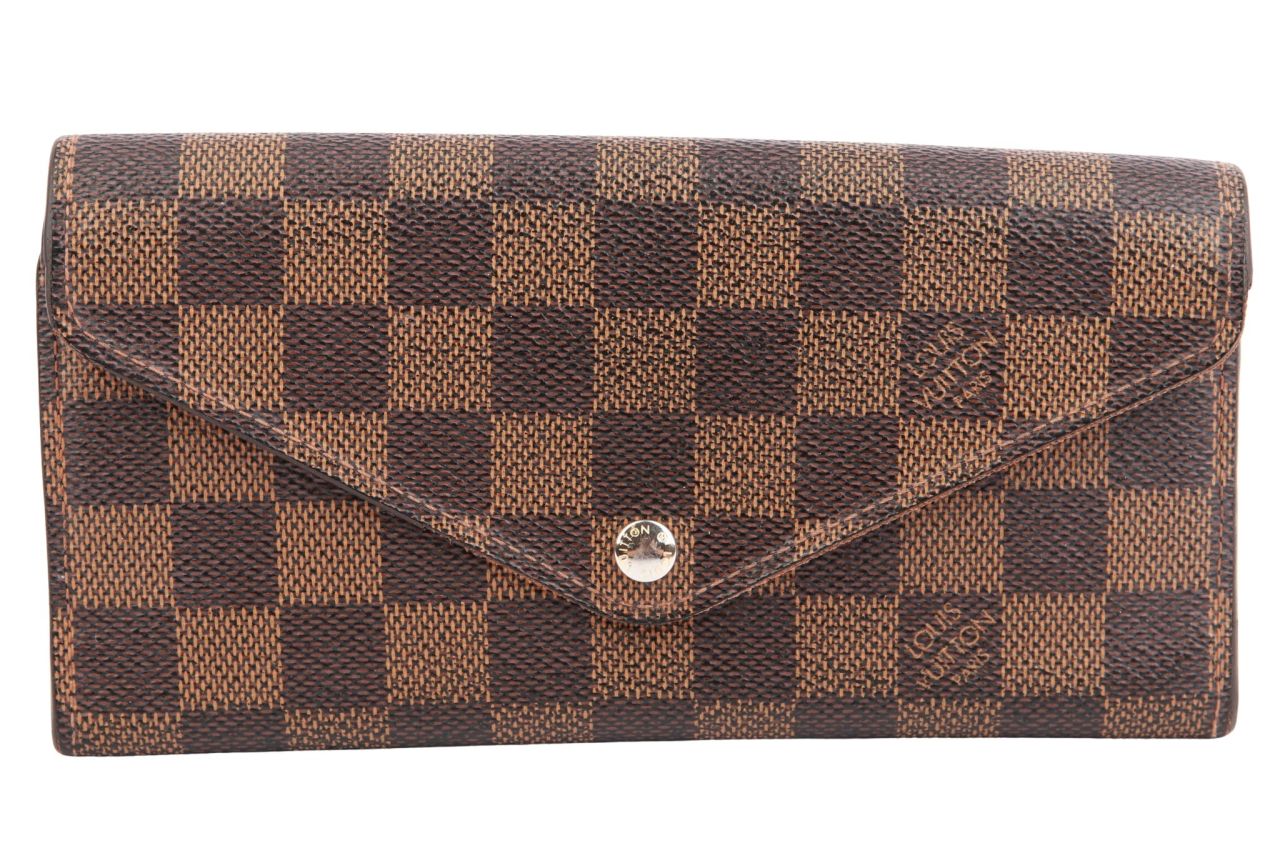 Louis Vuitton Portemonnaie Damier Ebene Canvas