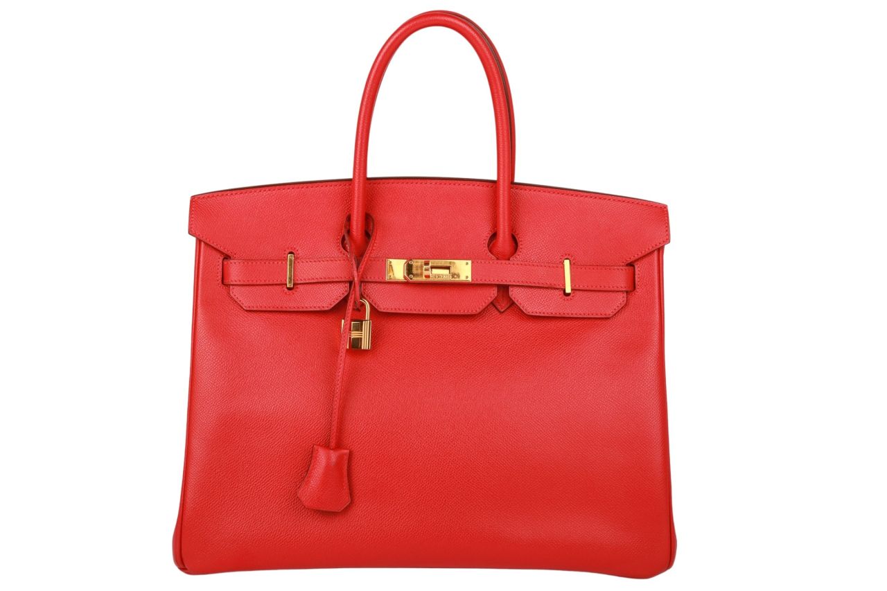 Hermès Birkin 35 Rouge Vif Epsom