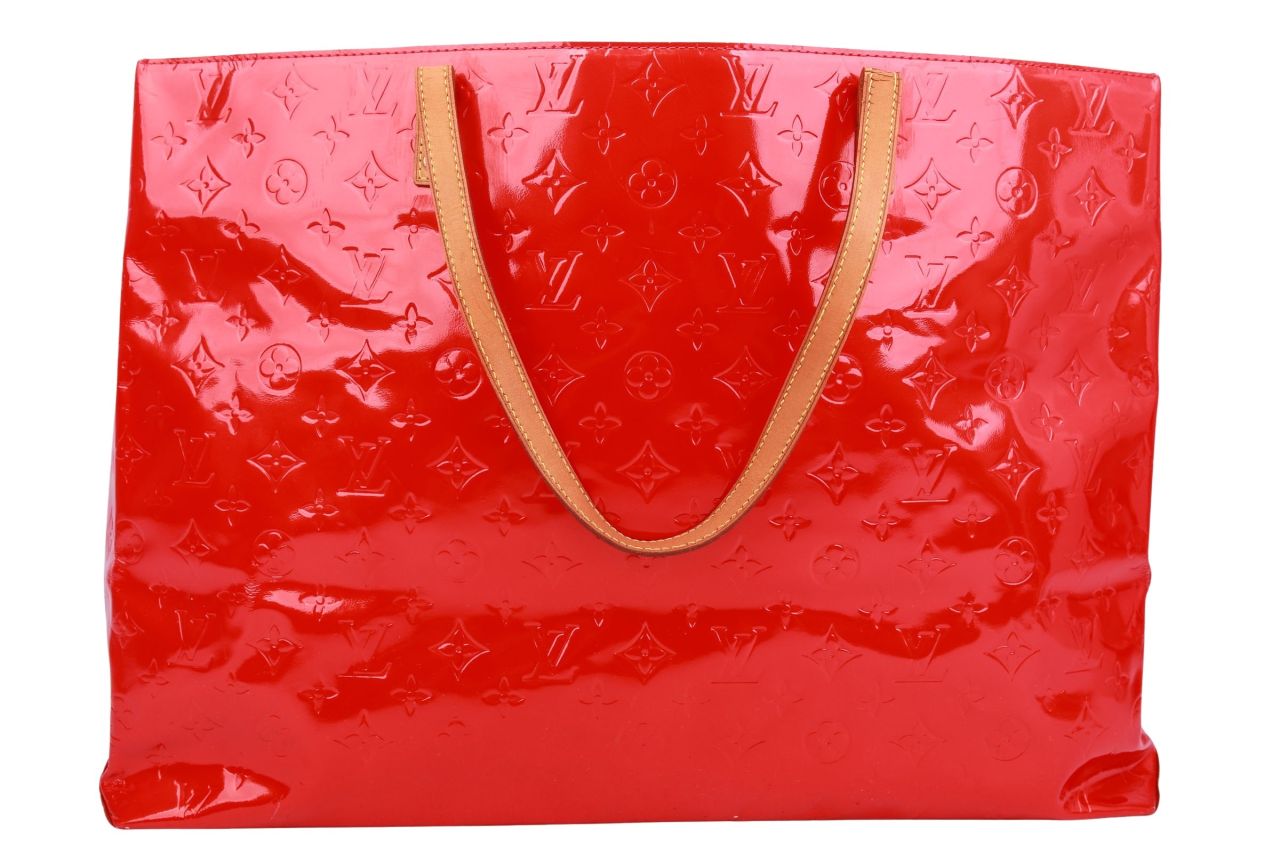 Louis Vuitton Reade GM Monogram Vernis Rot