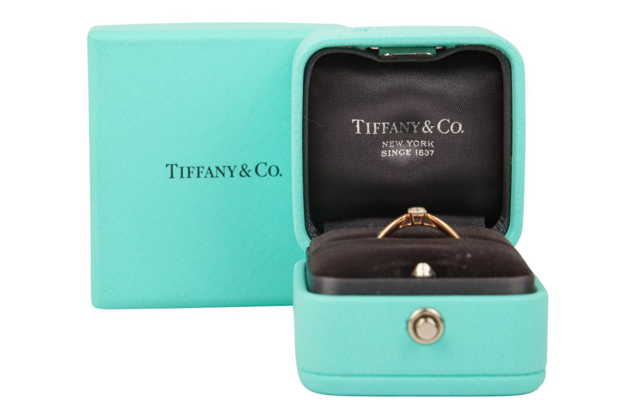 Tiffany & Co. Ring Roségold Gr. 53