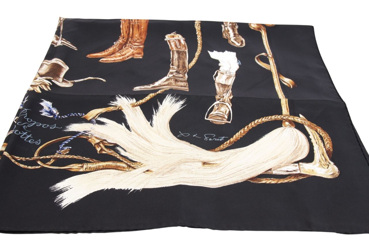 Hermès Tuch Carré 90 x 90 CM "A propos de Bottes"
