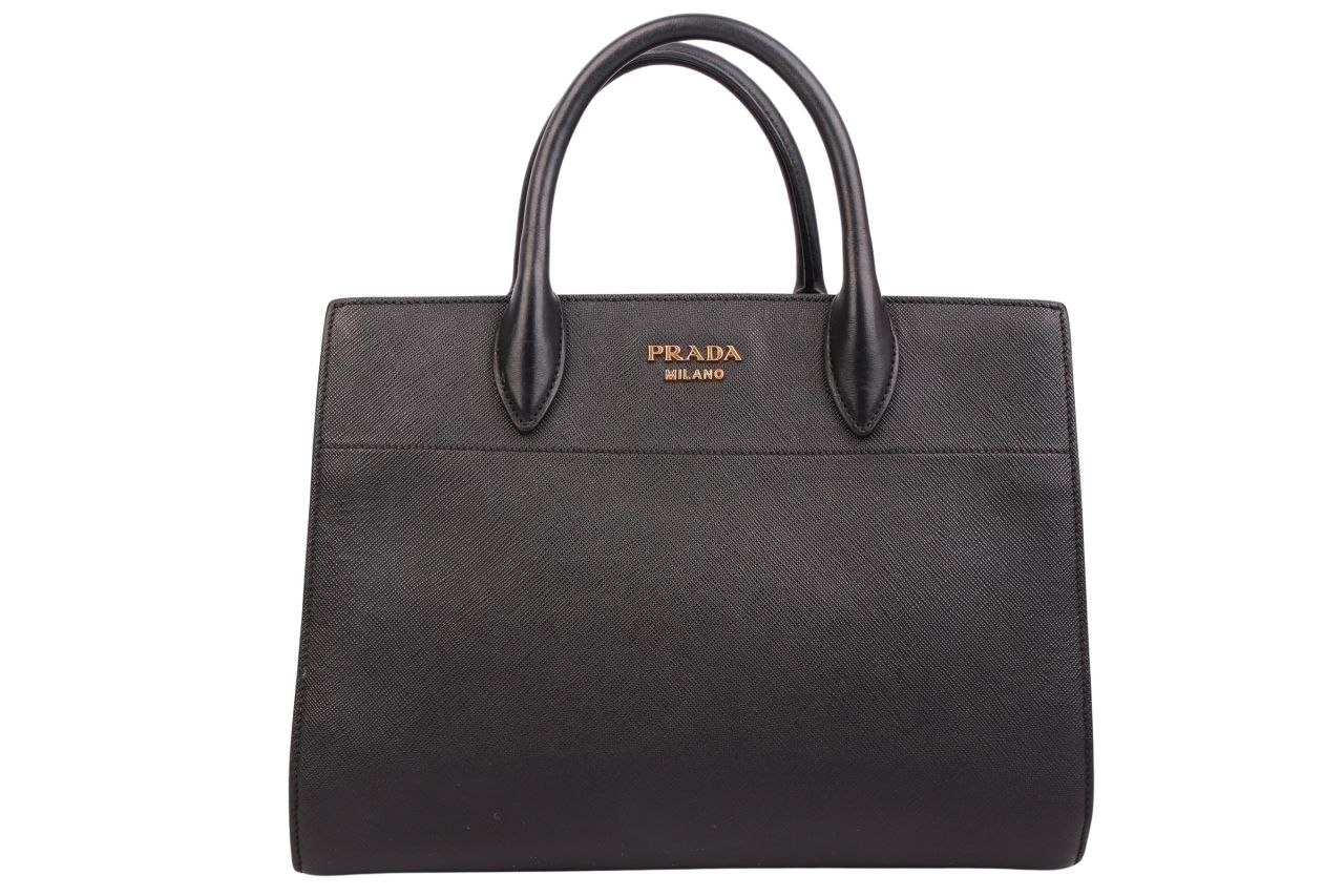 Prada Saffiano Shopper Schwarz