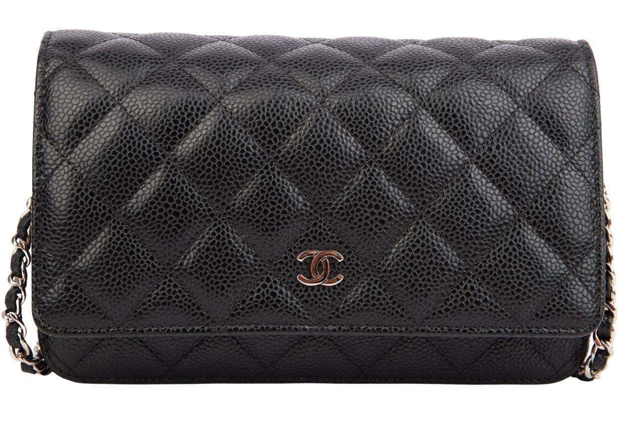 Chanel Wallet on Chain Schwarz