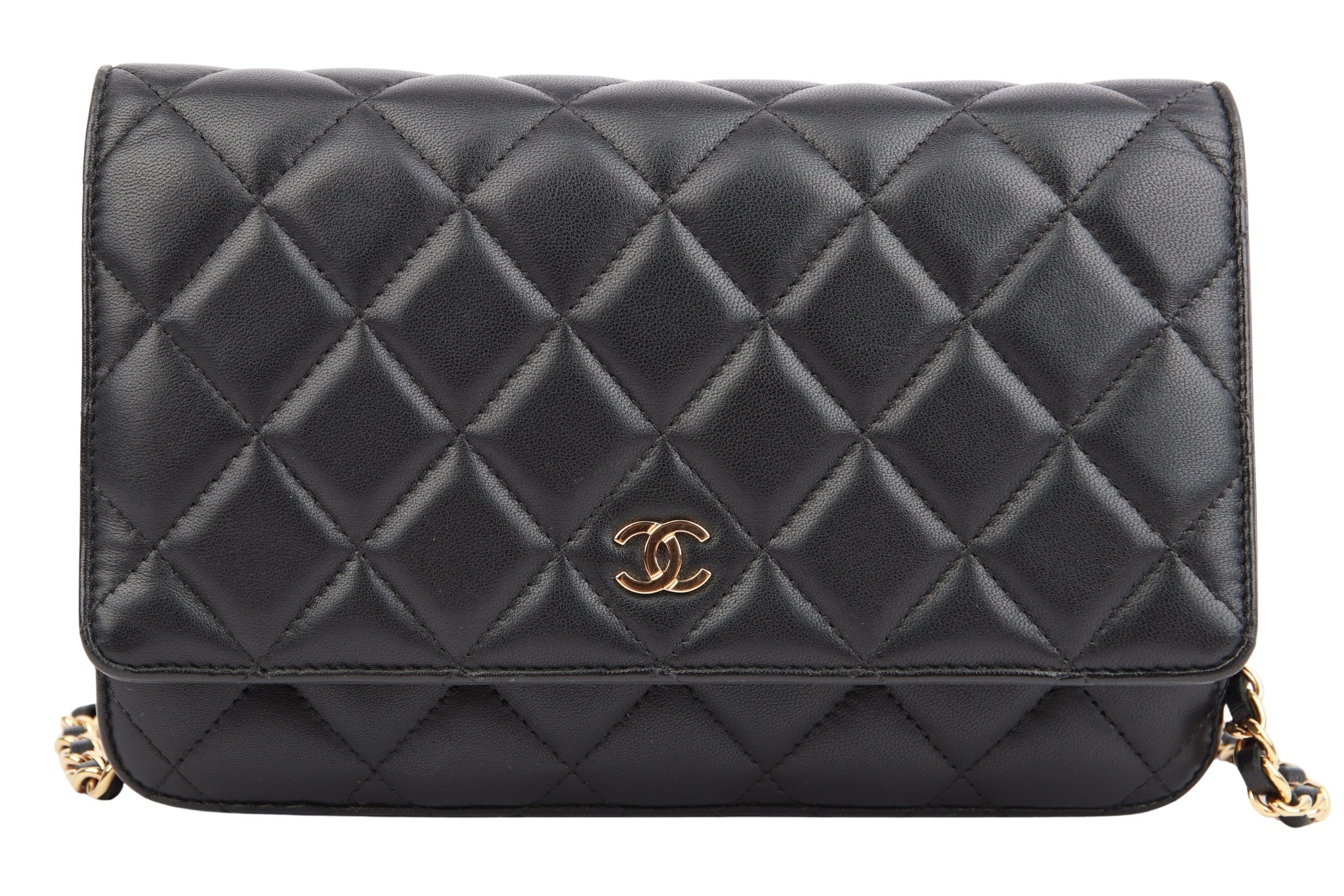 Chanel Wallet on Chain Schwarz