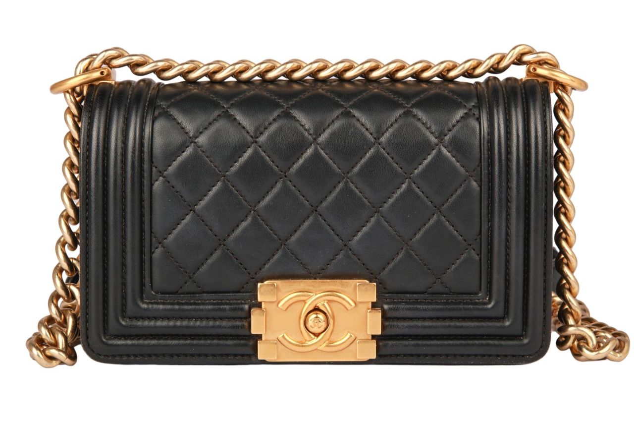 Chanel Boy Bag Small Schwarz