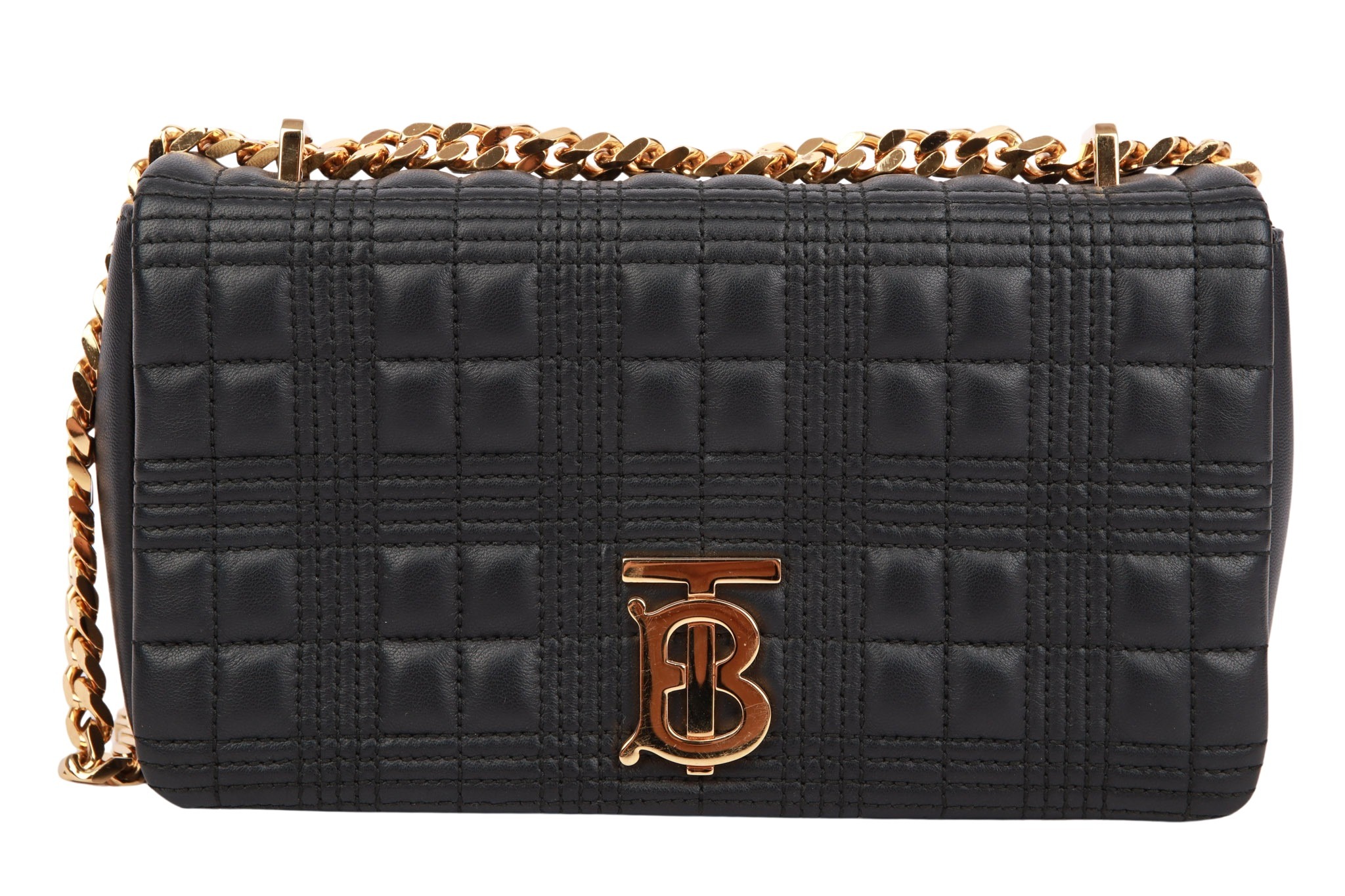 Burberry Lola Bag Schwarz Leder