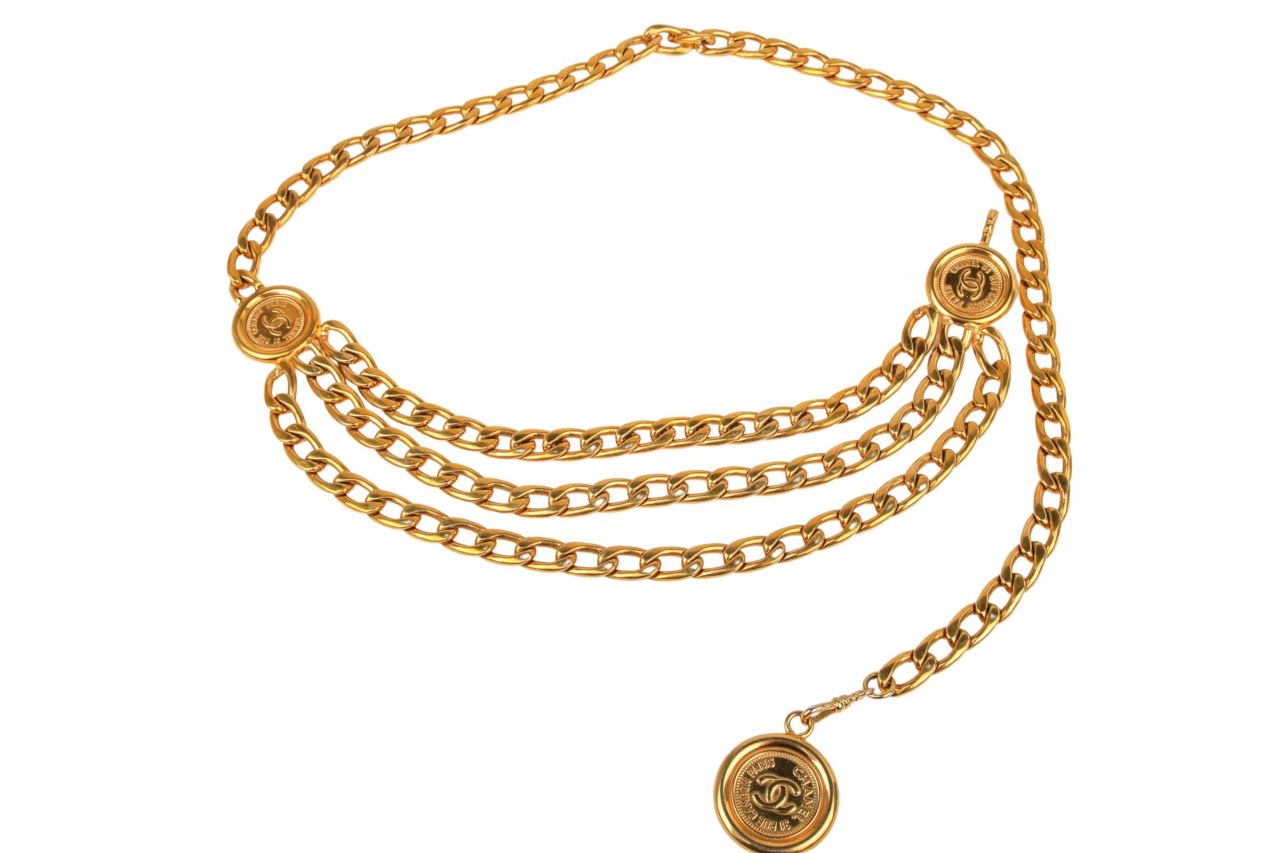 Chanel Kettengürtel Gold