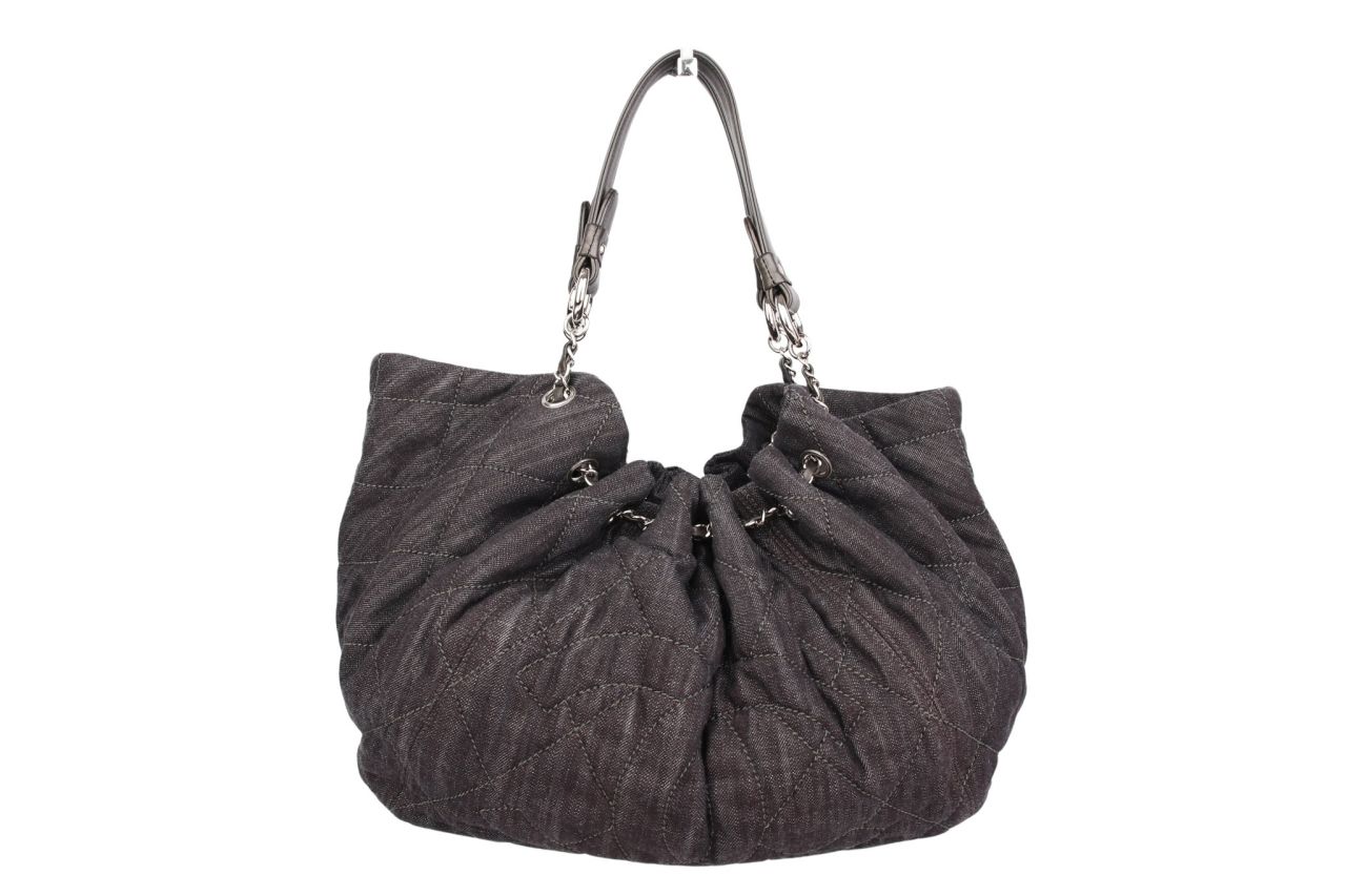 Chanel Shopper Stitched Denim