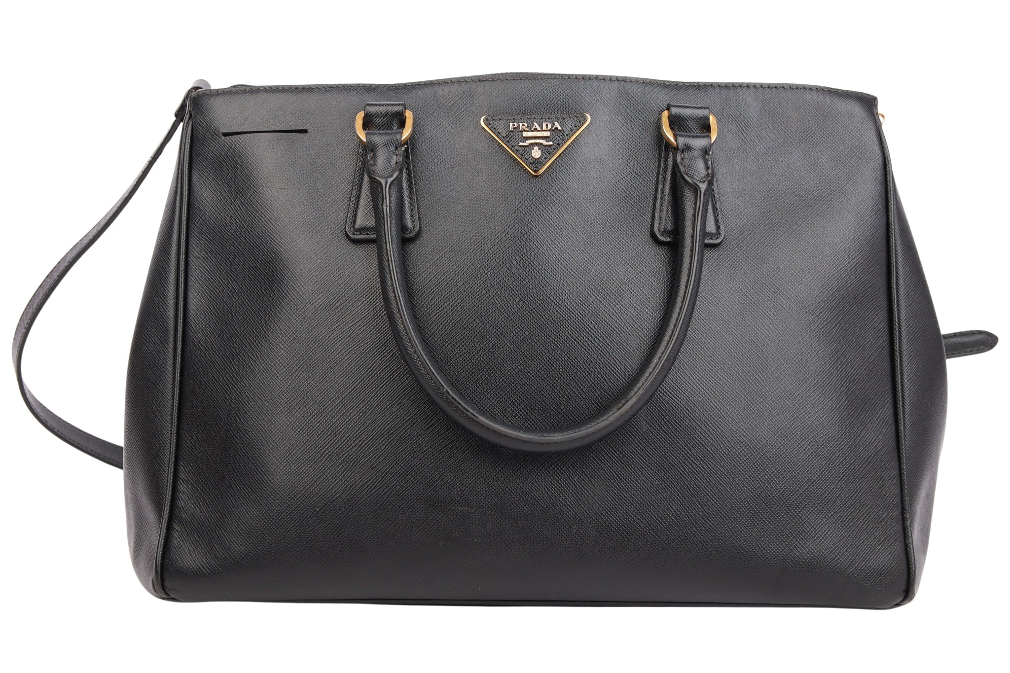 Prada Galleria Saffiano Schwarz