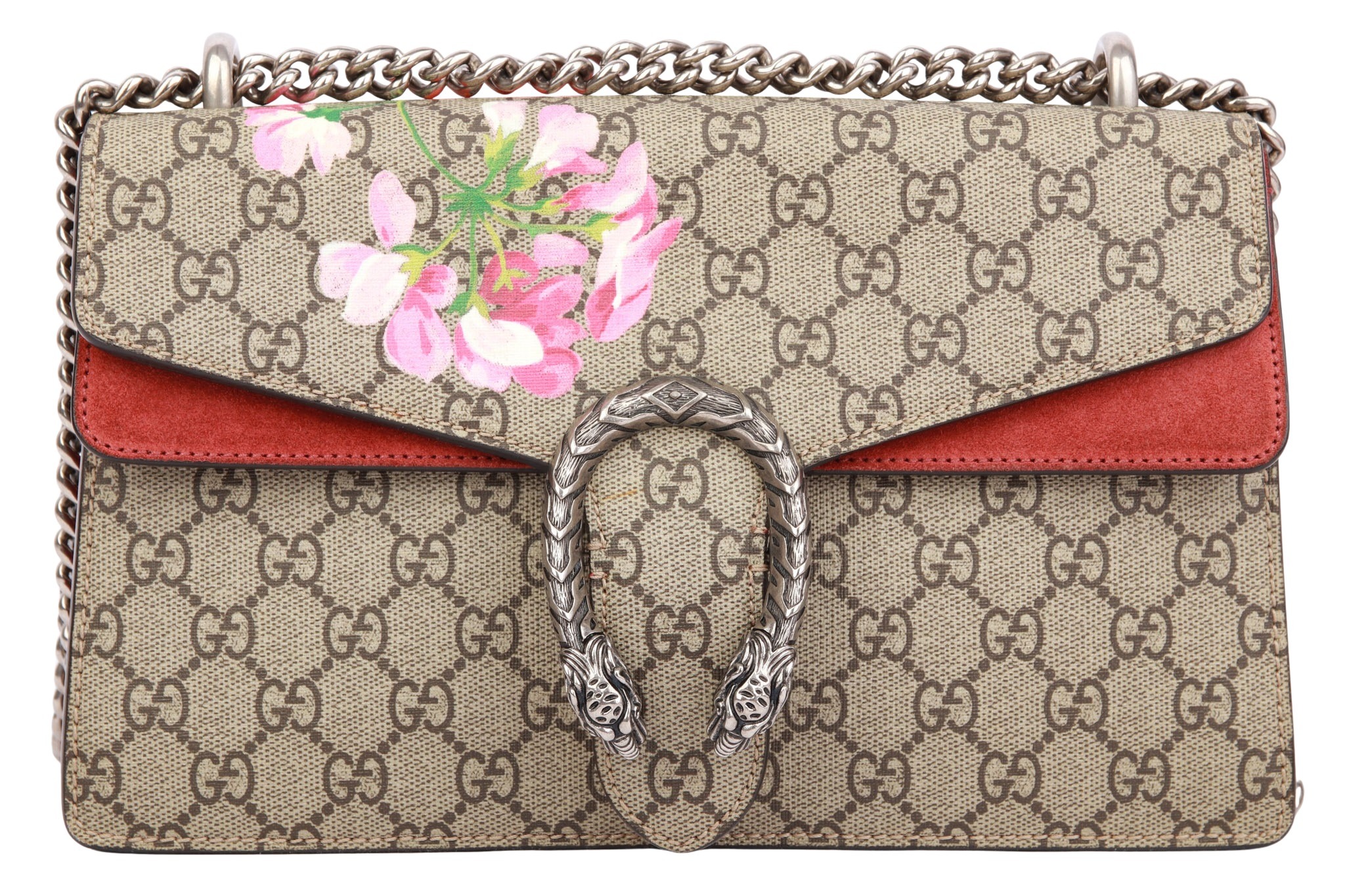 Gucci Dionysus Blooms GG Supreme Canvas Rosa