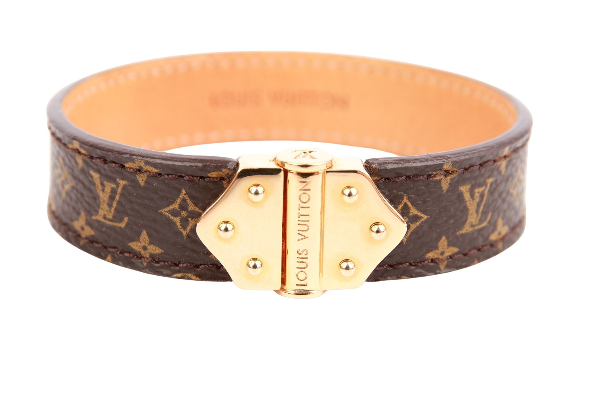 Louis Vuitton Armband Monogram Canvas Braun