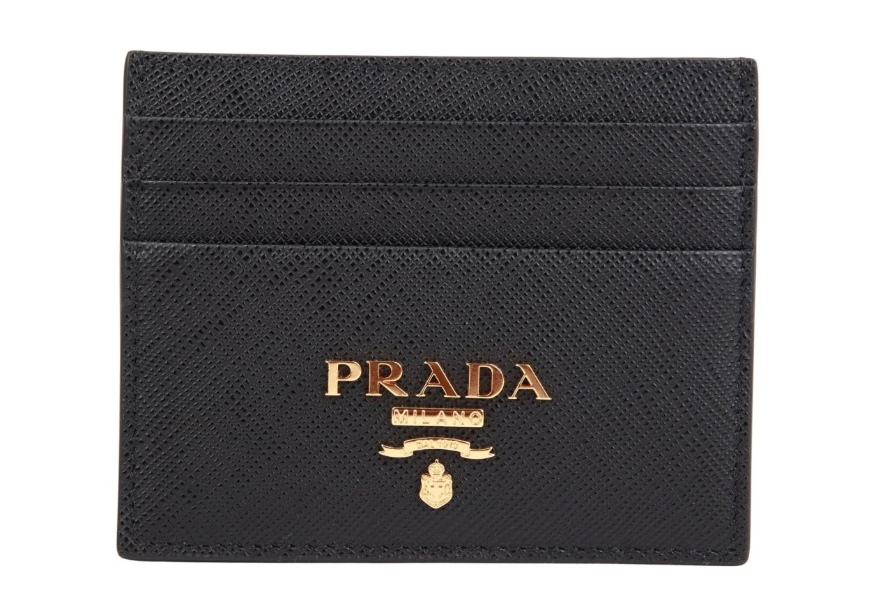 Prada Kartenetui Schwarz