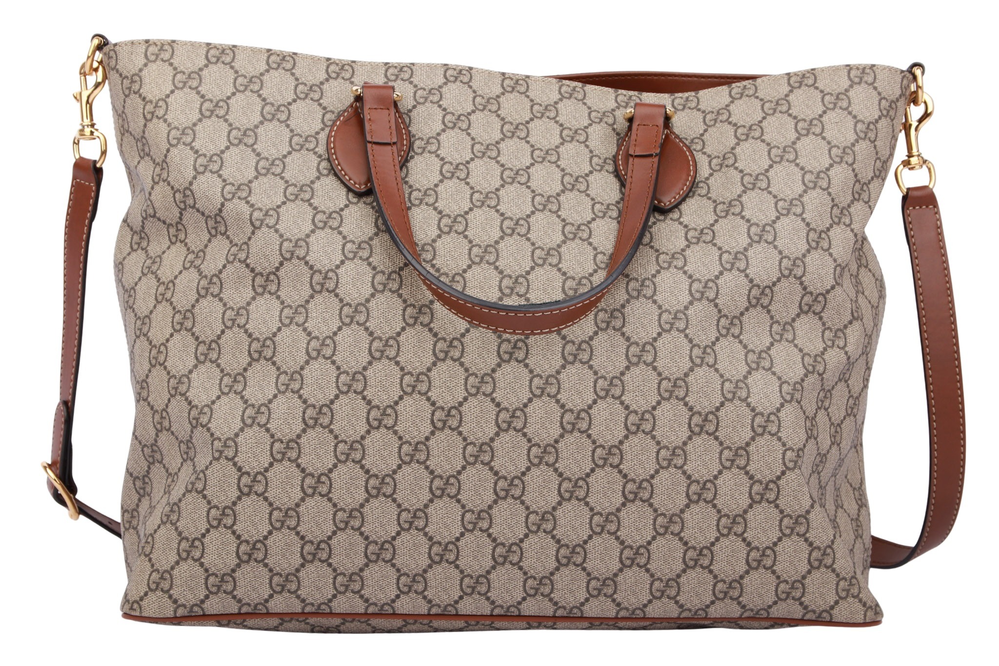Gucci GG Supreme Handtasche Braun