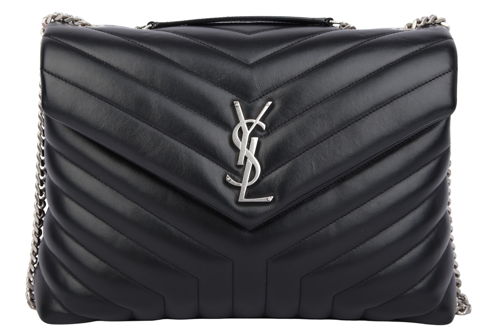 Saint Laurent Lou Lou Medium Schwarz