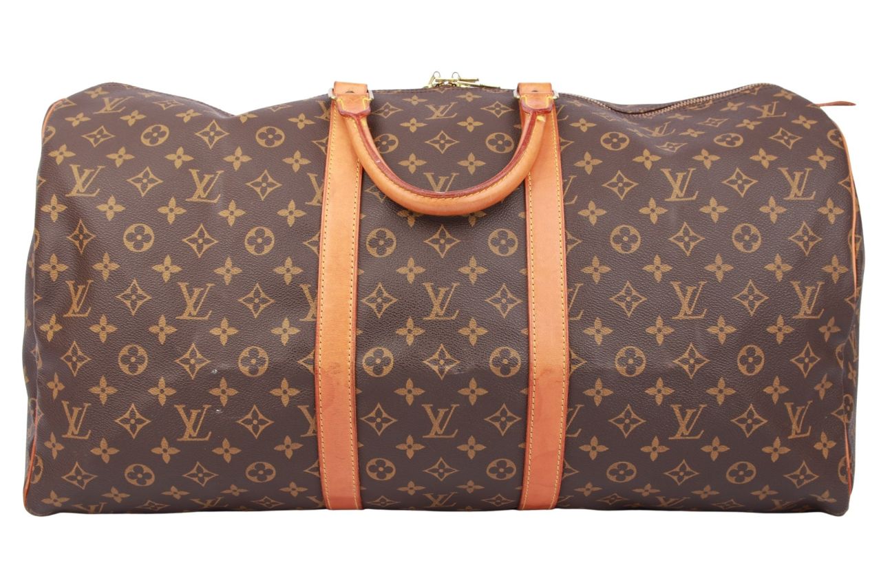 Louis Vuitton Keepall 55 Bandoulière Monogram Canvas