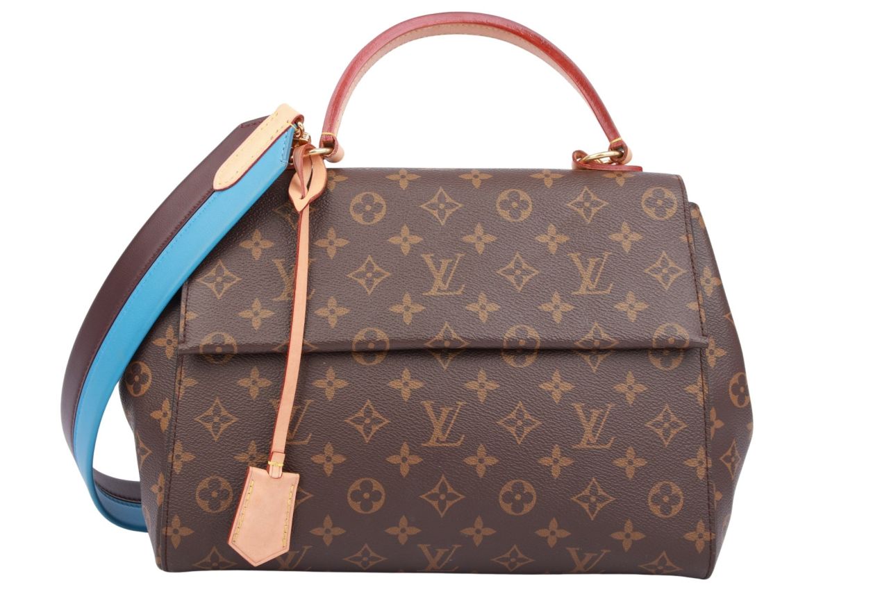 Louis Vuitton Cluny MM Monogram Canvas Inkl. Schultergurt