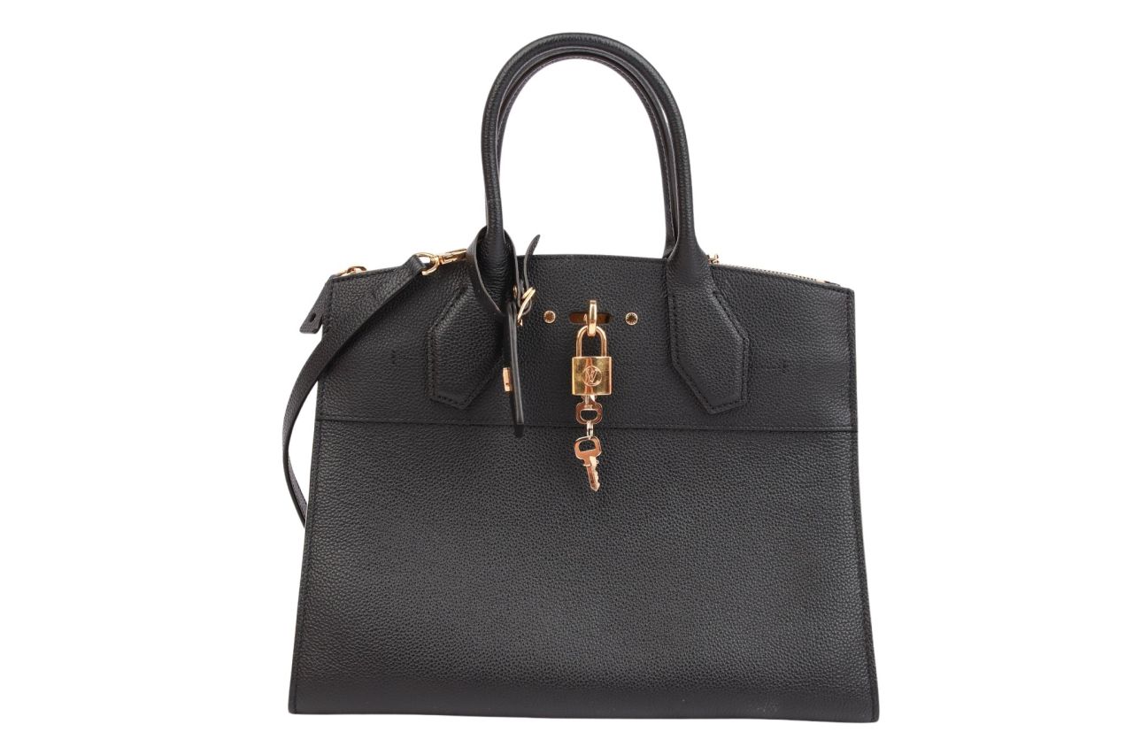 Louis Vuitton City Steamer MM Schwarz