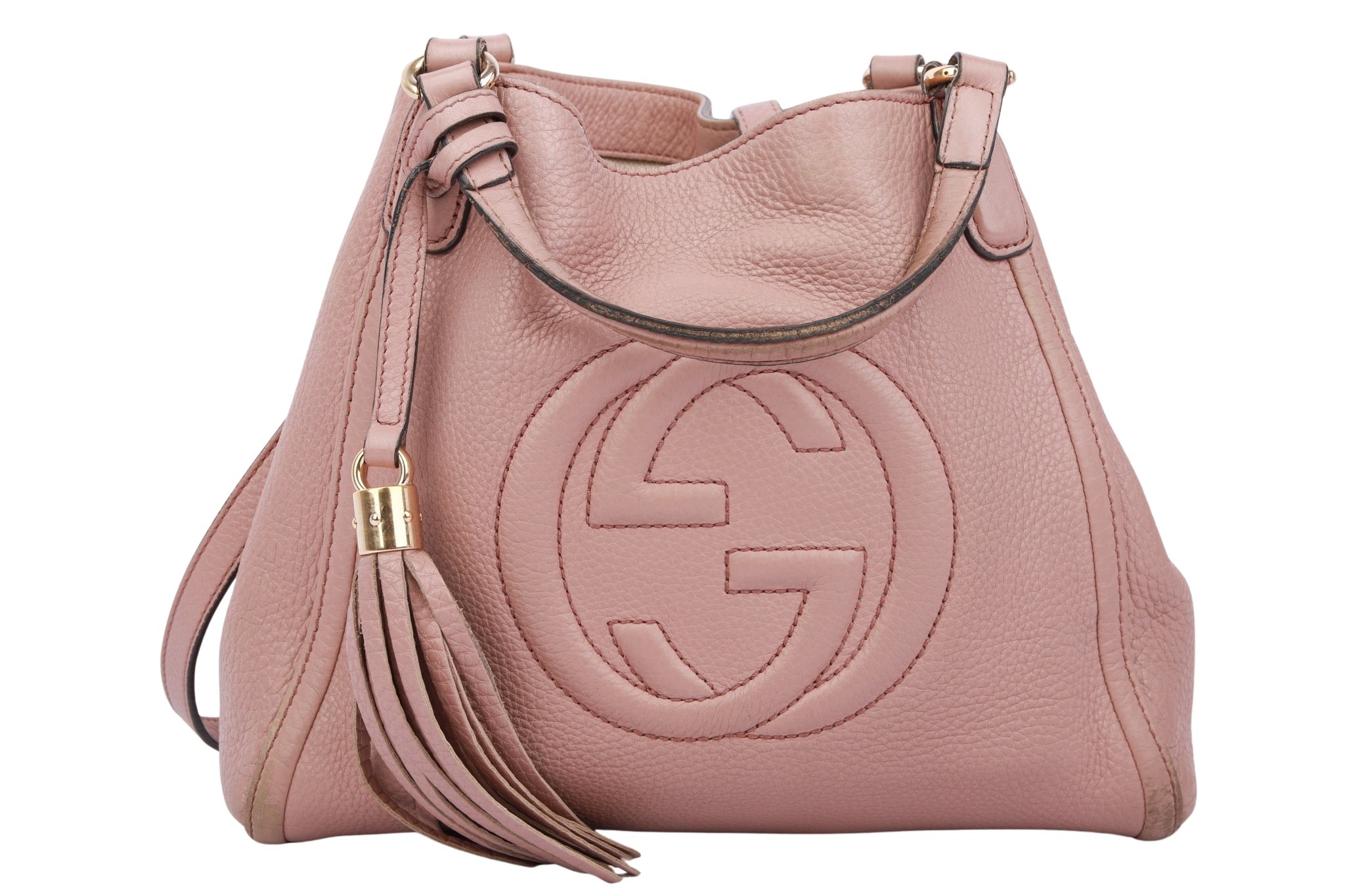 Gucci Soho Small Altrosa Leder