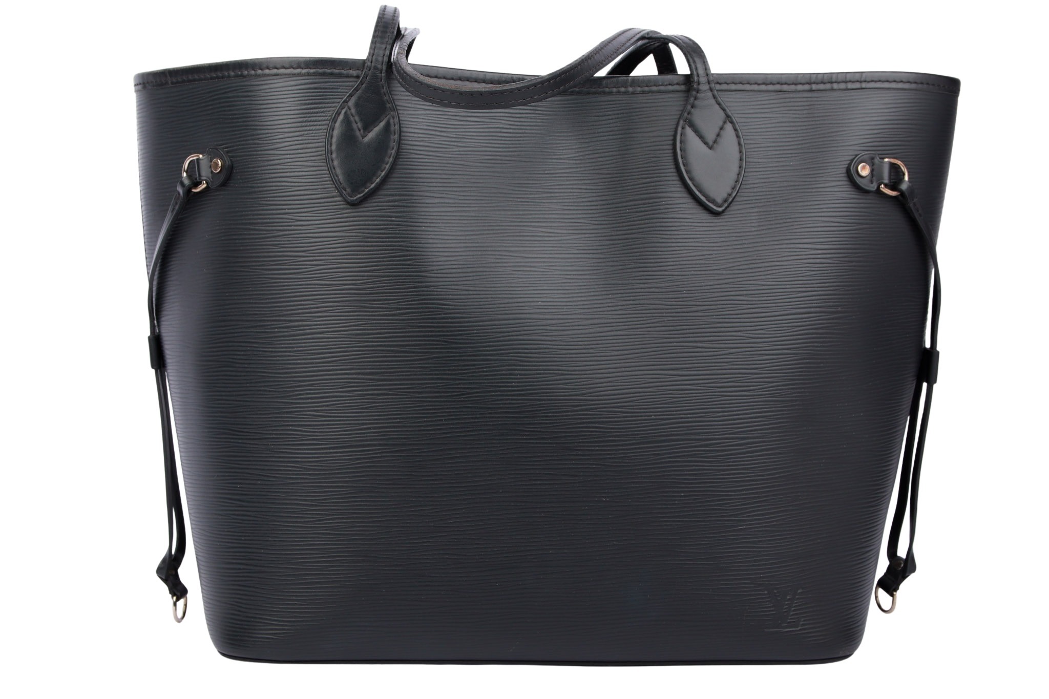 Louis Vuitton Neverfull MM Epi Leder Schwarz